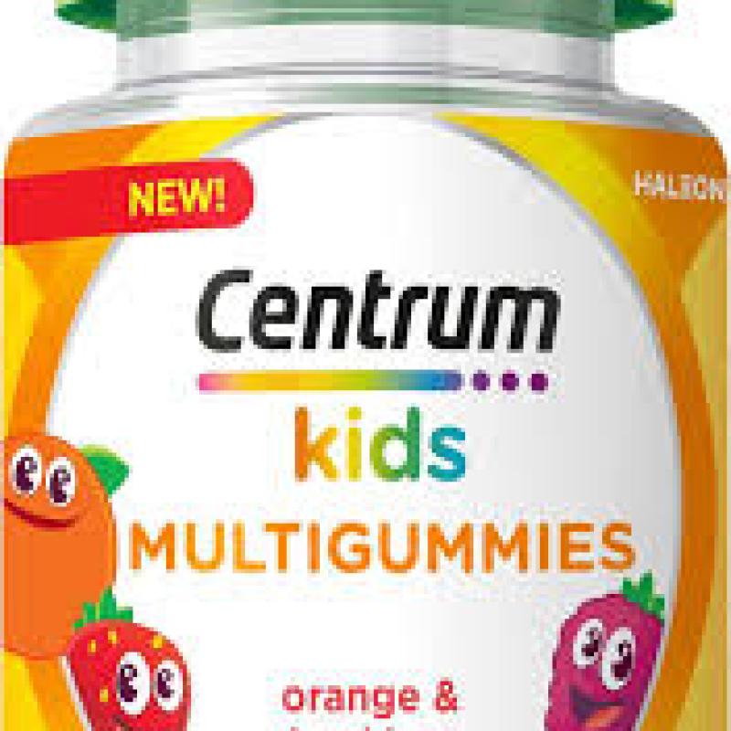 Vitamins & Supplements, Centrum Kids Multigummies Orange & Mixed Berry 4Years